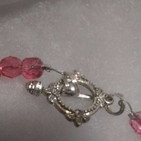 Gorgeous vintage glass necklace - Picture 3 of 8